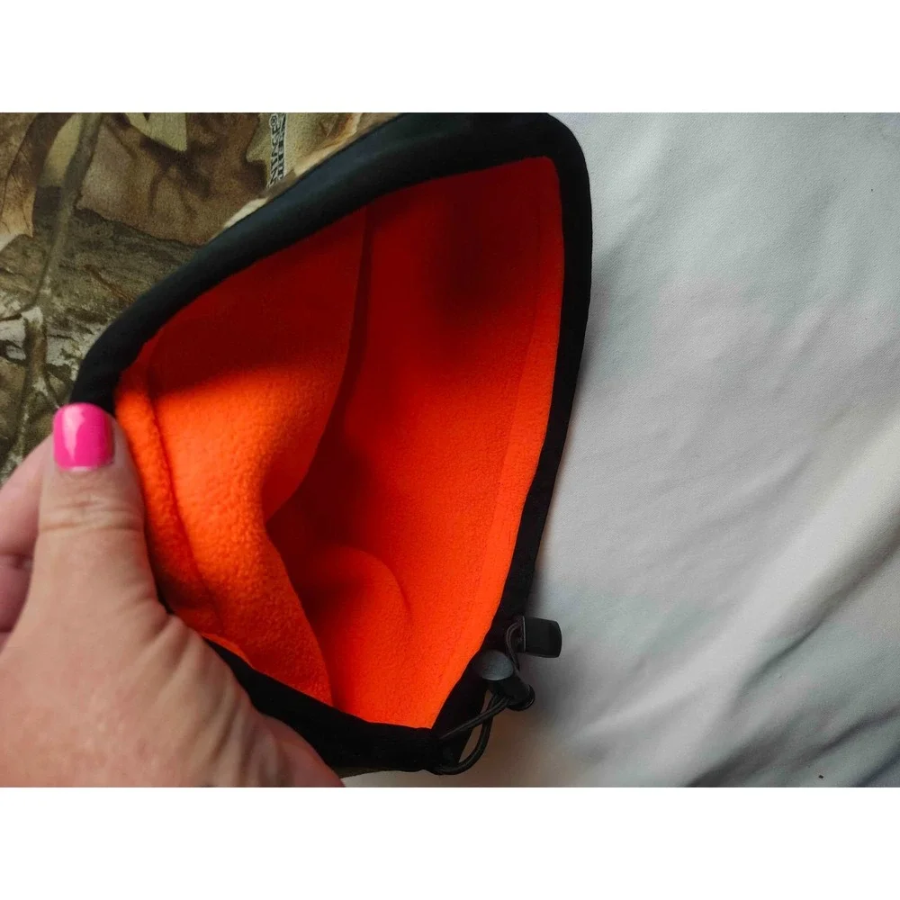 Advantage Timber Gaiter Unisex One Size Multi Fleece Tube Scarf Orange Gorpcore